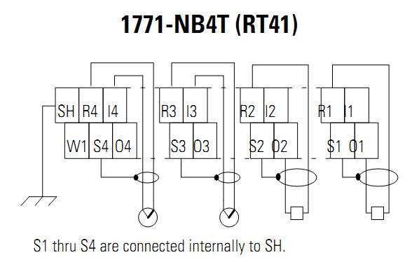 Analog I/O Module 1771-NB4T Analog I/O Module 1771-NB4T