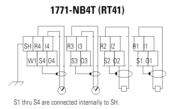 Analog I/O Module 1771-NB4T