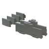 Din Rail Mounting Adapter Mitsubishi Q6DIN3